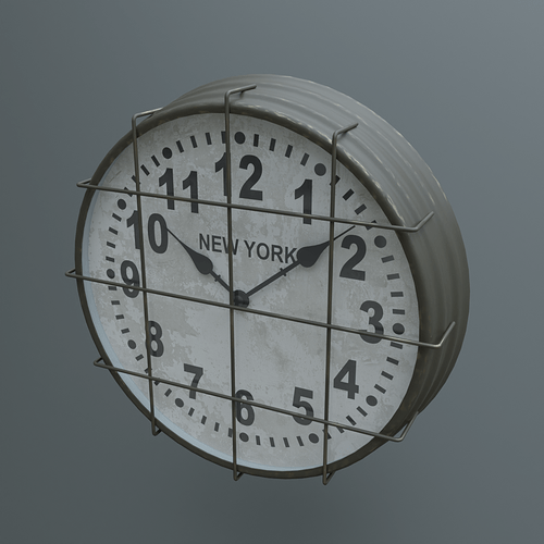 New York subway clock