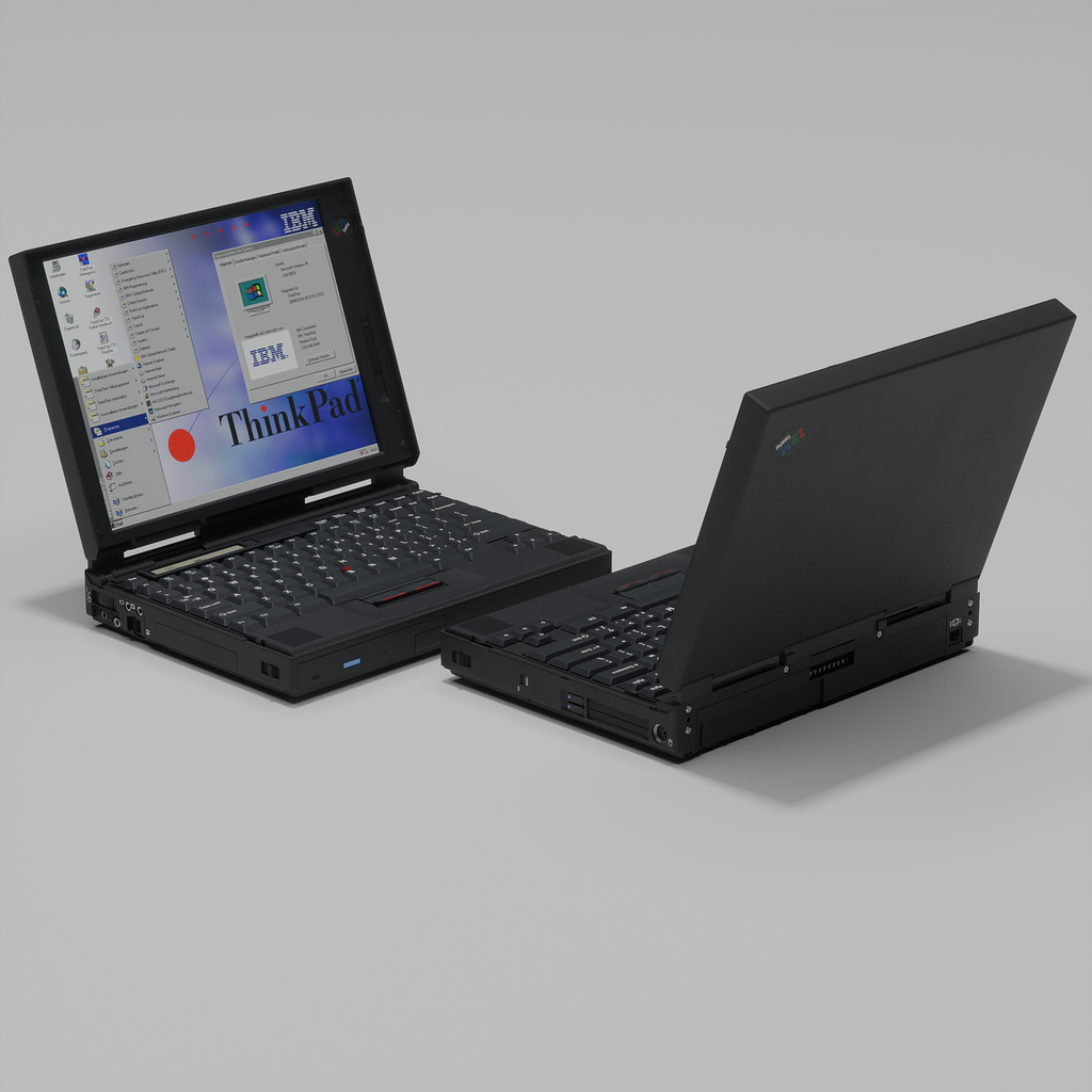 1997 IBM Thinkpad 760XL Type 9547 - Finished Projects - Blender