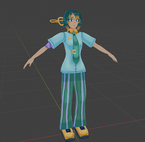 Jill Rig Help me to rig this character - Animation and Rigging - Blender Artists ...