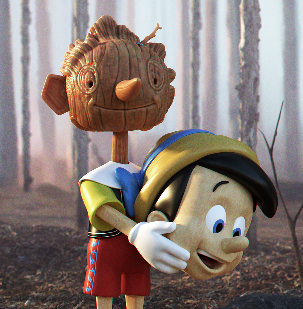 Pinocchio unmasked - Finished Projects - Blender Artists Community