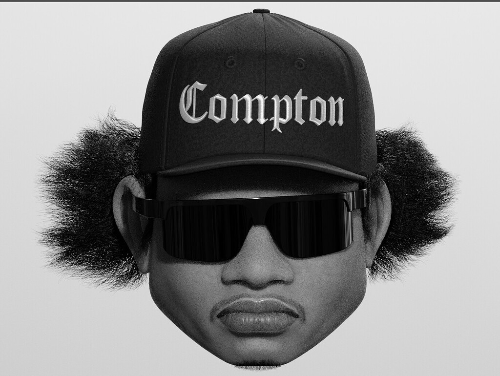 Eazy e shop hair wig