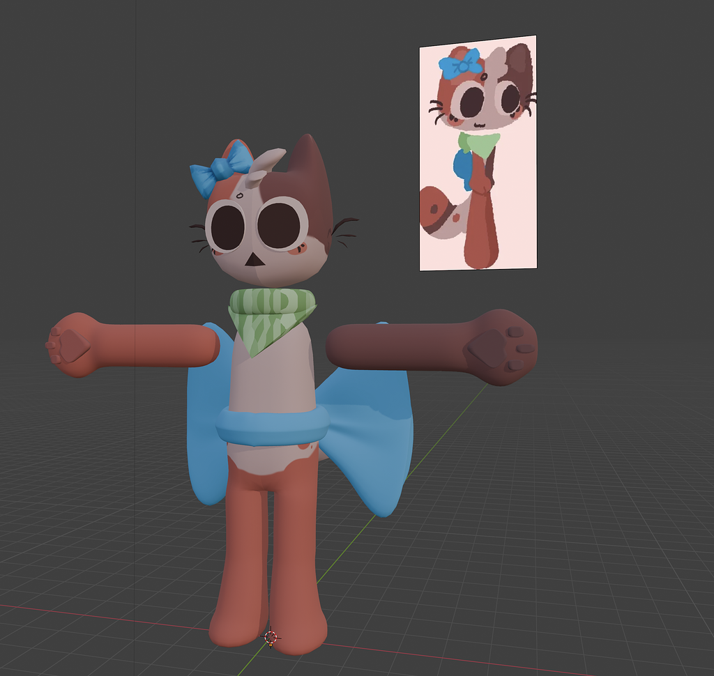 Working on a model of someone's OC - Works in Progress - Blender ...