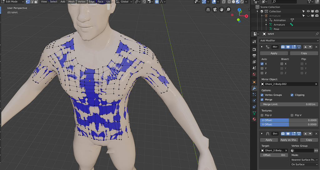 How to snap clothes on outside character Modeling Blender Artists