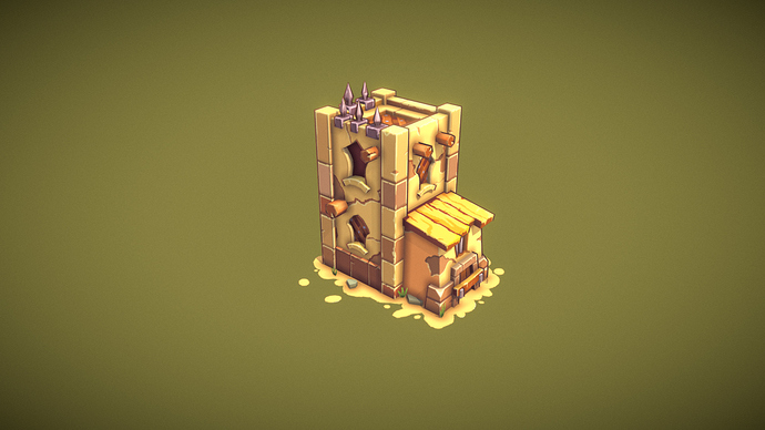 stylized_tower(2)