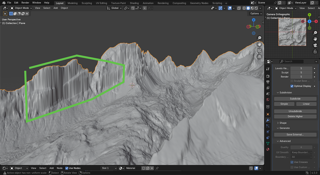 Distortions Heightmap Multires - Modeling - Blender Artists Community