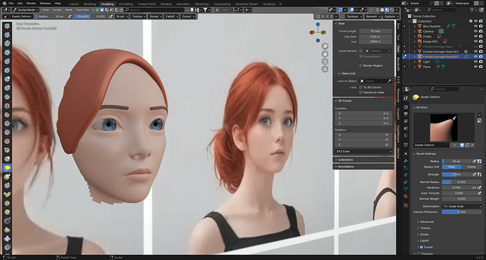 Sculpting To Reference Advice - Modeling - Blender Artists Community