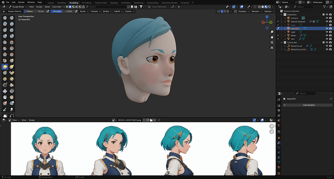 sculpt 33 27-08-24 anime ai turnaround pt 2