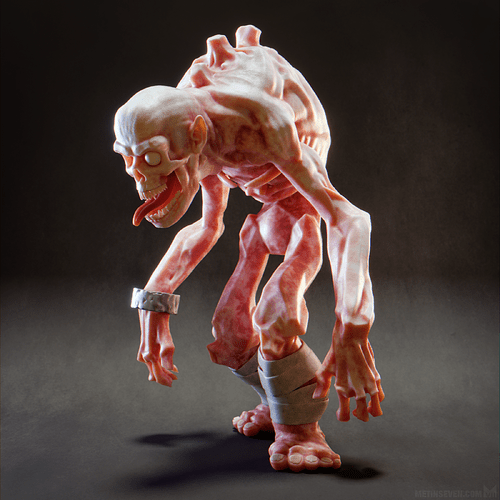 metin-seven_3d-game-character-modeler-toy-designer_zombie-creature-monster