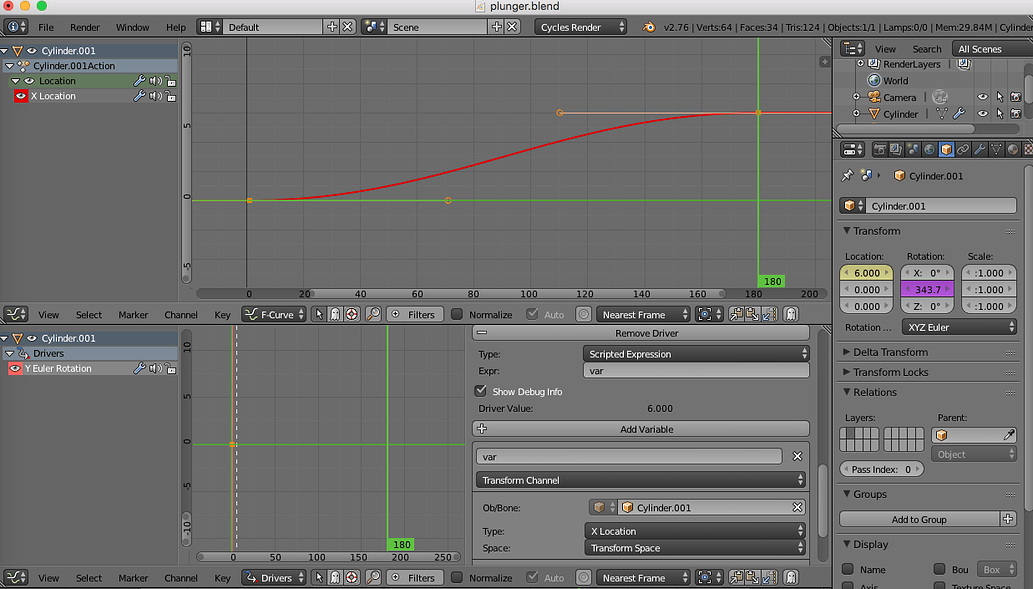 Wheel rotation along path... - Animation and Rigging - Blender Artists ...