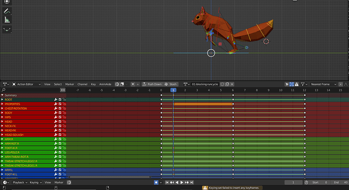 Keying set fail to set keyframe - Animation and Rigging - Blender ...