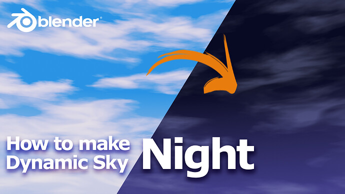 How to make Dynamic Sky Night 01