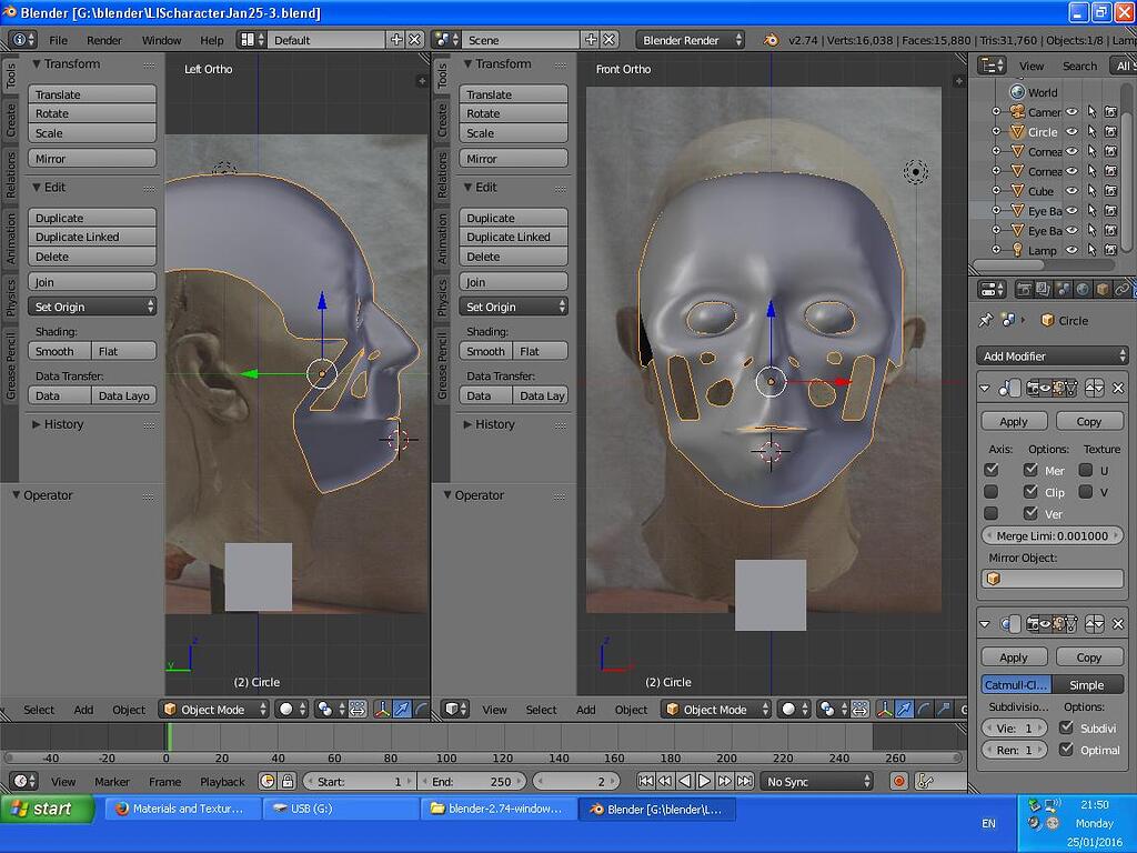 Multiple texture details on a face mesh? - Materials and Textures ...