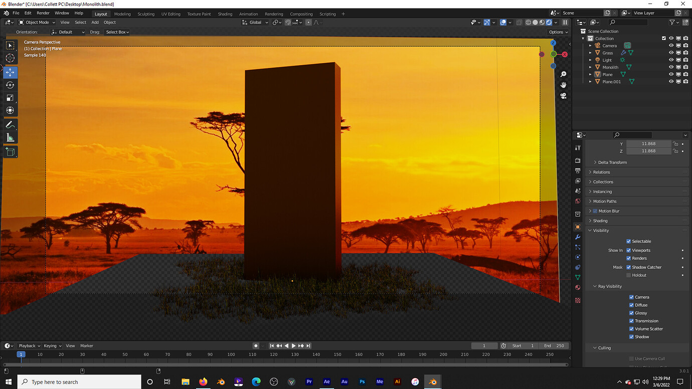 Shadow Catcher In 3 0 1 Compositing And Post Processing Blender 