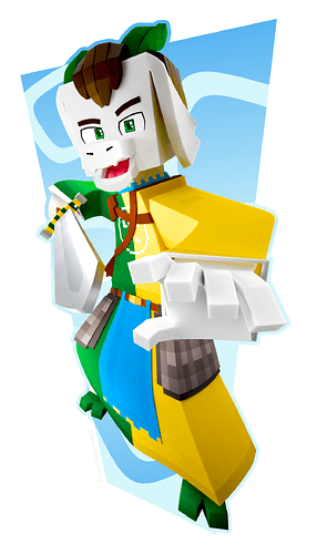 Nick the Goat Render