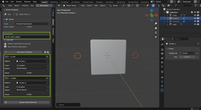 Trigger a driver with two different values - Animation and Rigging ...