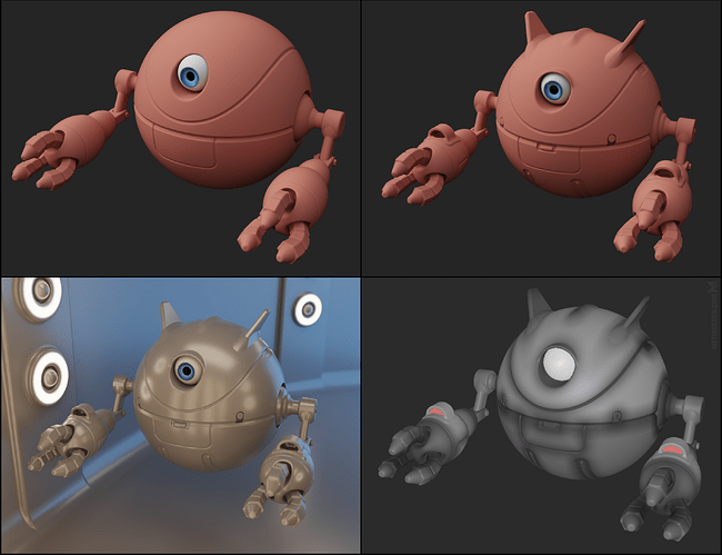 metin-seven_stylized-3d-modeler-illustrator-character-designer_science-fiction-drone-robot_WIPs