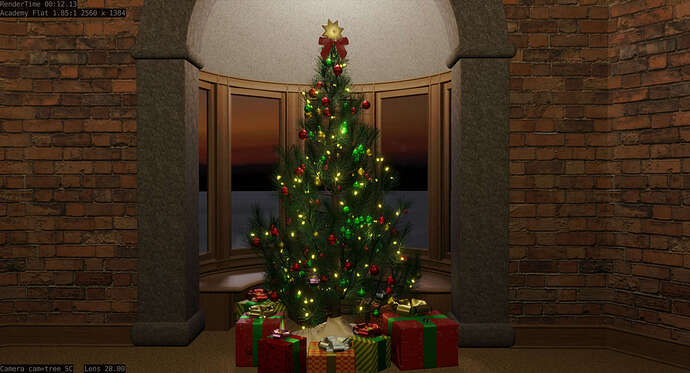 ChristmasTreeEeveeScene