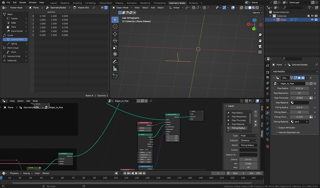 Geo Nodes - Select points not sharing the same location - Modeling ...