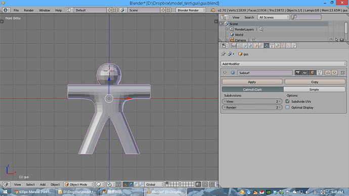 Subsurf shape problem - Basics & Interface - Blender Artists Community