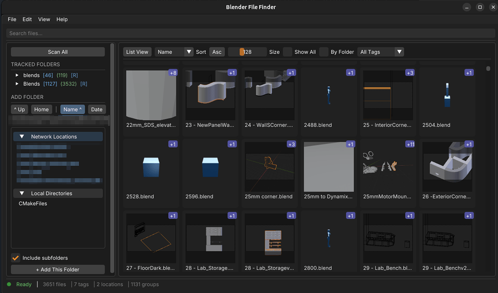 A new Blender File finder tool (blend asset manager) - Blender and CG ...