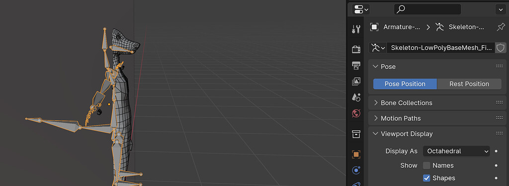 Help Needed: Mesh Stays in Old Rest Pose After Applying Pose as Rest ...