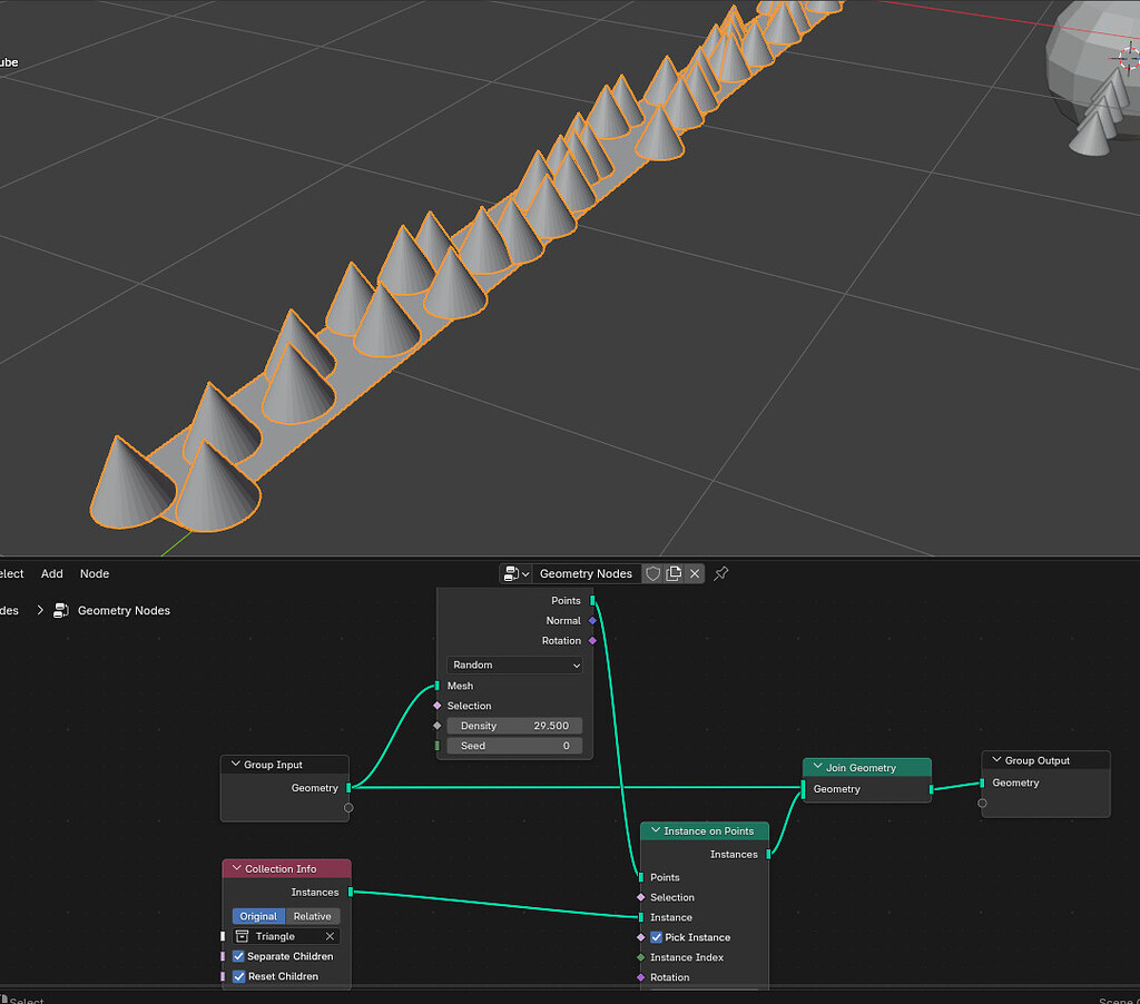 How to place different sized objects on array modifier - Modeling ...