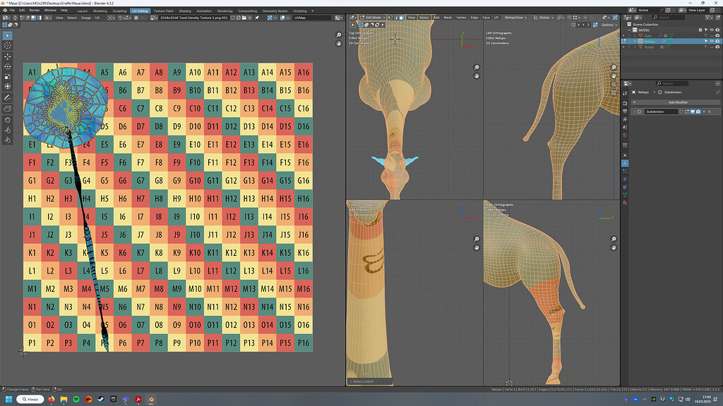 Problem with UV Map - Materials and Textures - Blender Artists Community