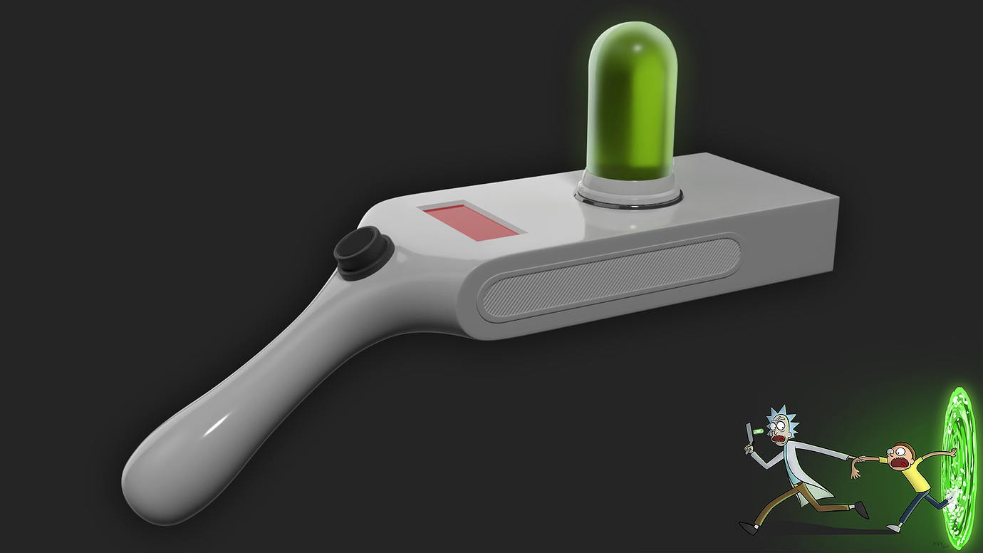 Rick and Morty - portal gun - Works in Progress - Blender Artists Community