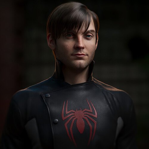 realistic peter parker