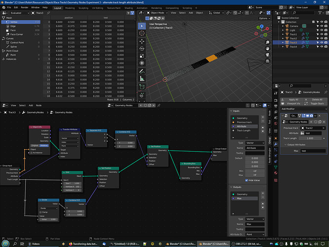 Transferring data between two sets of geometry nodes? - Modeling ...