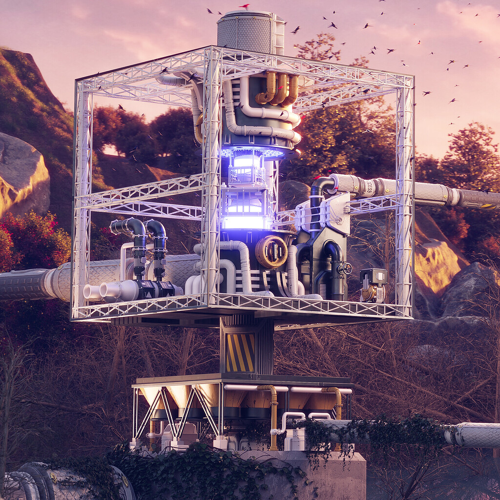 My Bad Normals Default Cube Render Challenge Submission - Finished ...