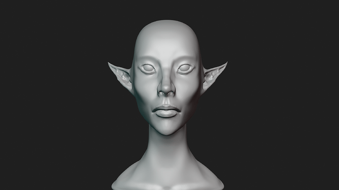 Elf Head Rotation Looking for feedback on this elf female head - Focused Critiques ...