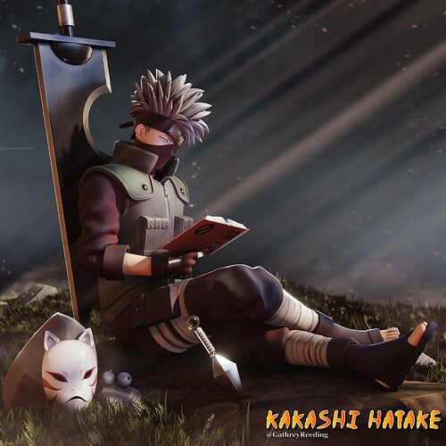 Kakashi Hatake by Gathrey Reeding 01
