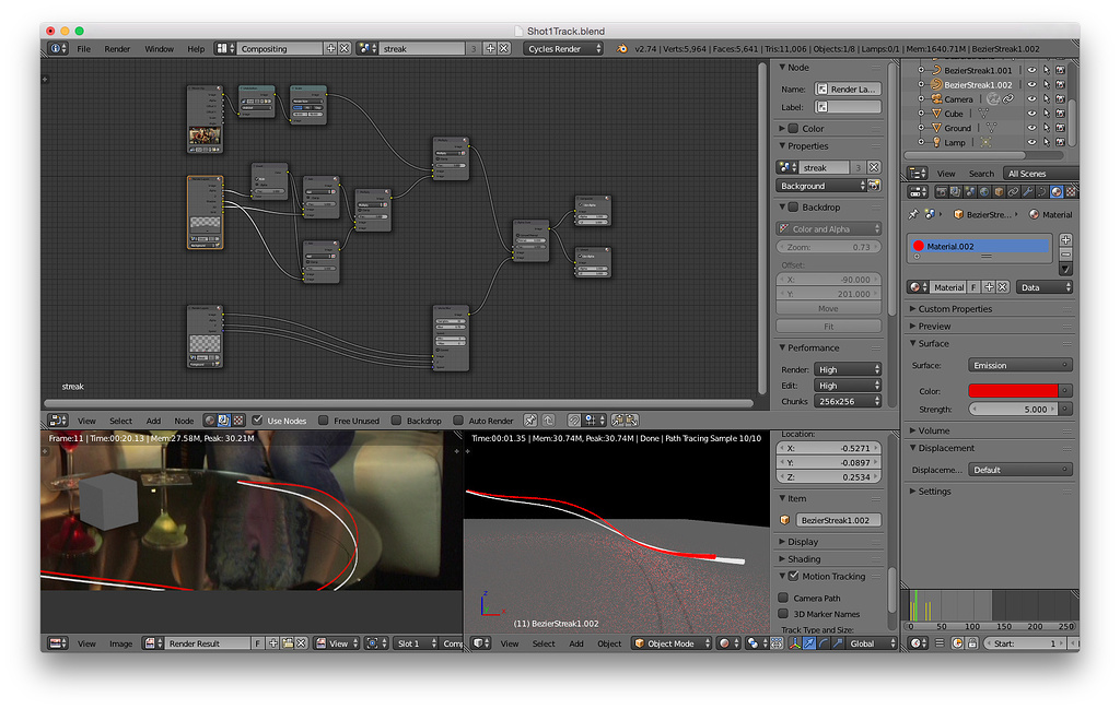 Compositing Emission onto Video - Compositing and Post Processing ...