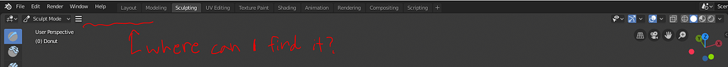 Top bar is missing - Basics & Interface - Blender Artists Community
