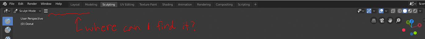 Top bar is missing - Basics & Interface - Blender Artists Community