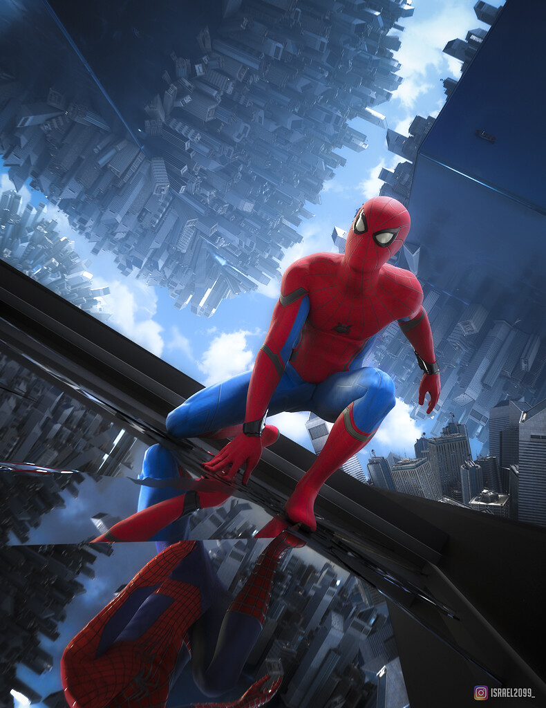 Spider-verse Madness (Cycles) - Finished Projects - Blender Artists ...