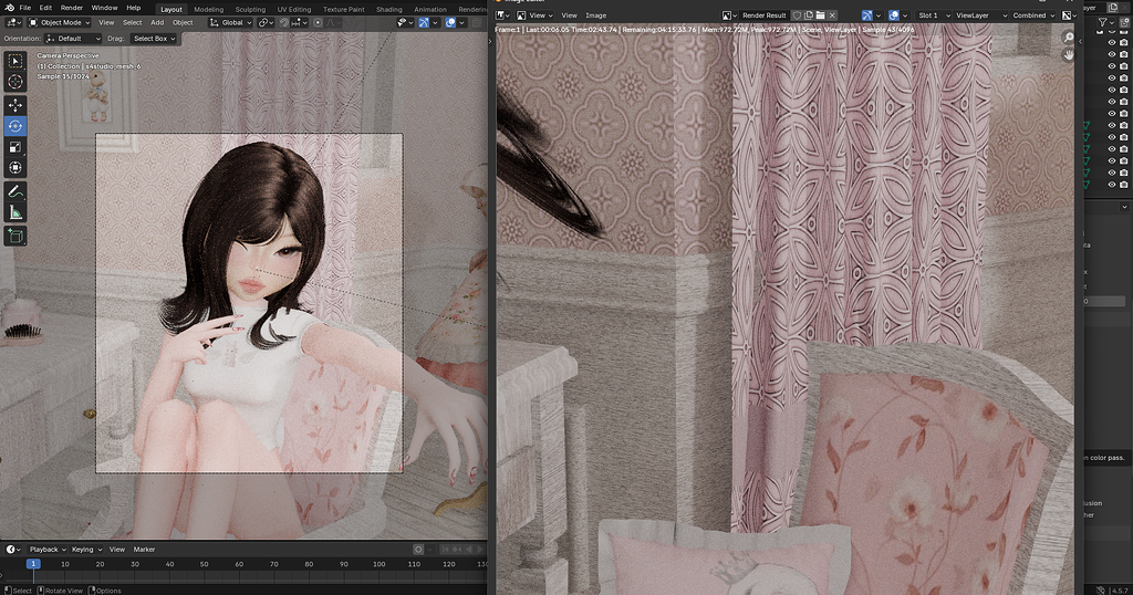 Object rigged shows in viewport but not in render - Basics & Interface ...