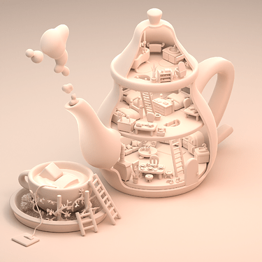 Render_TeapotHouse_FinalClay