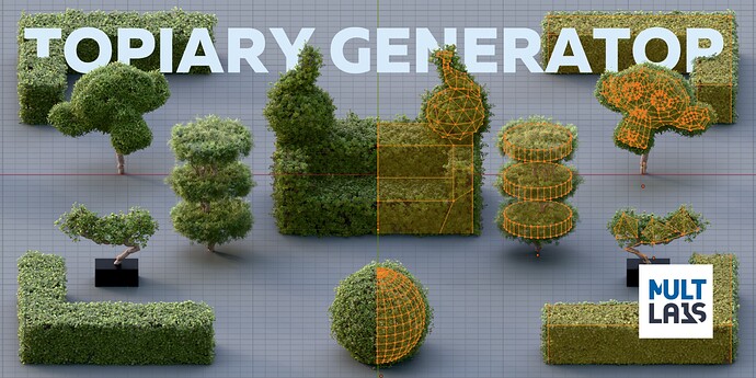 Topiary Python Topiary Generator - Released Scripts and Themes - Blender Artists Community