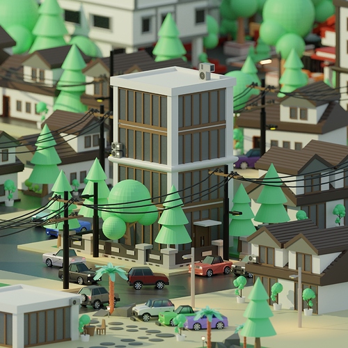 Little city Square