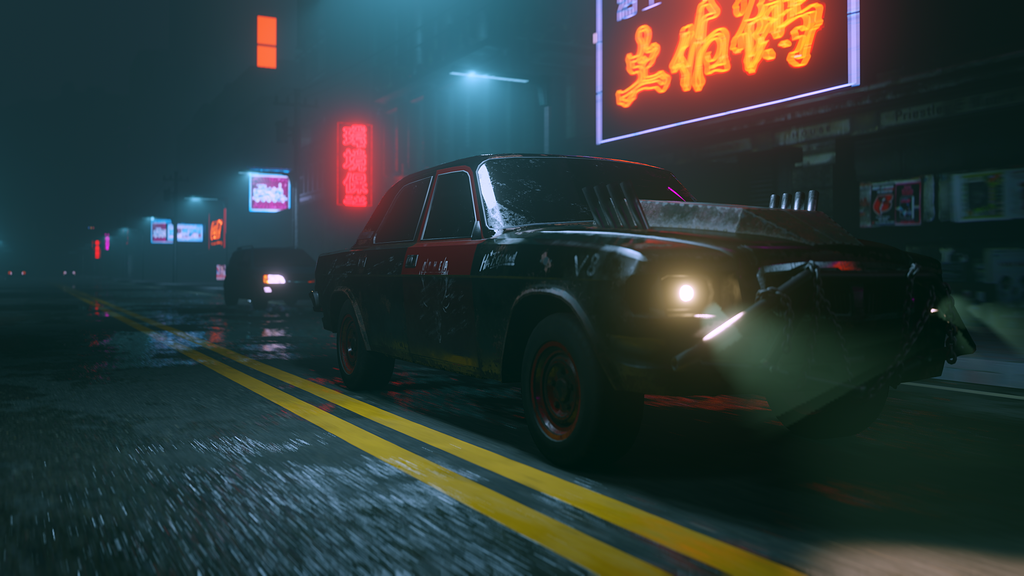 Cyber Drive - Finished Projects - Blender Artists Community