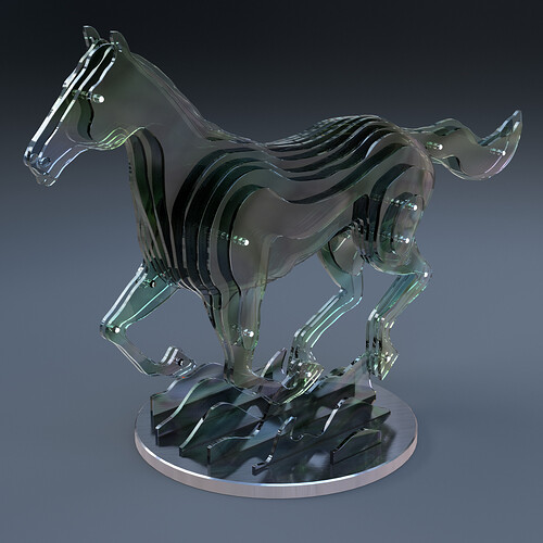 glass-horse