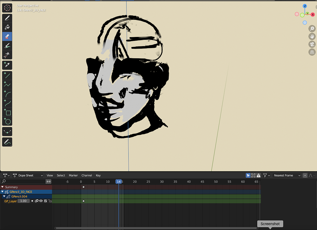 Grease Pencil 3D drawing problem - Basics & Interface - Blender Artists ...