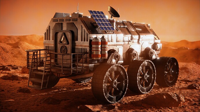 Mars Rover Final Render 3