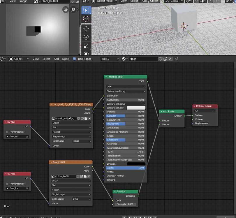 [NEWBIE] How to export lightmap for glTF 2.0? - Materials and Textures ...