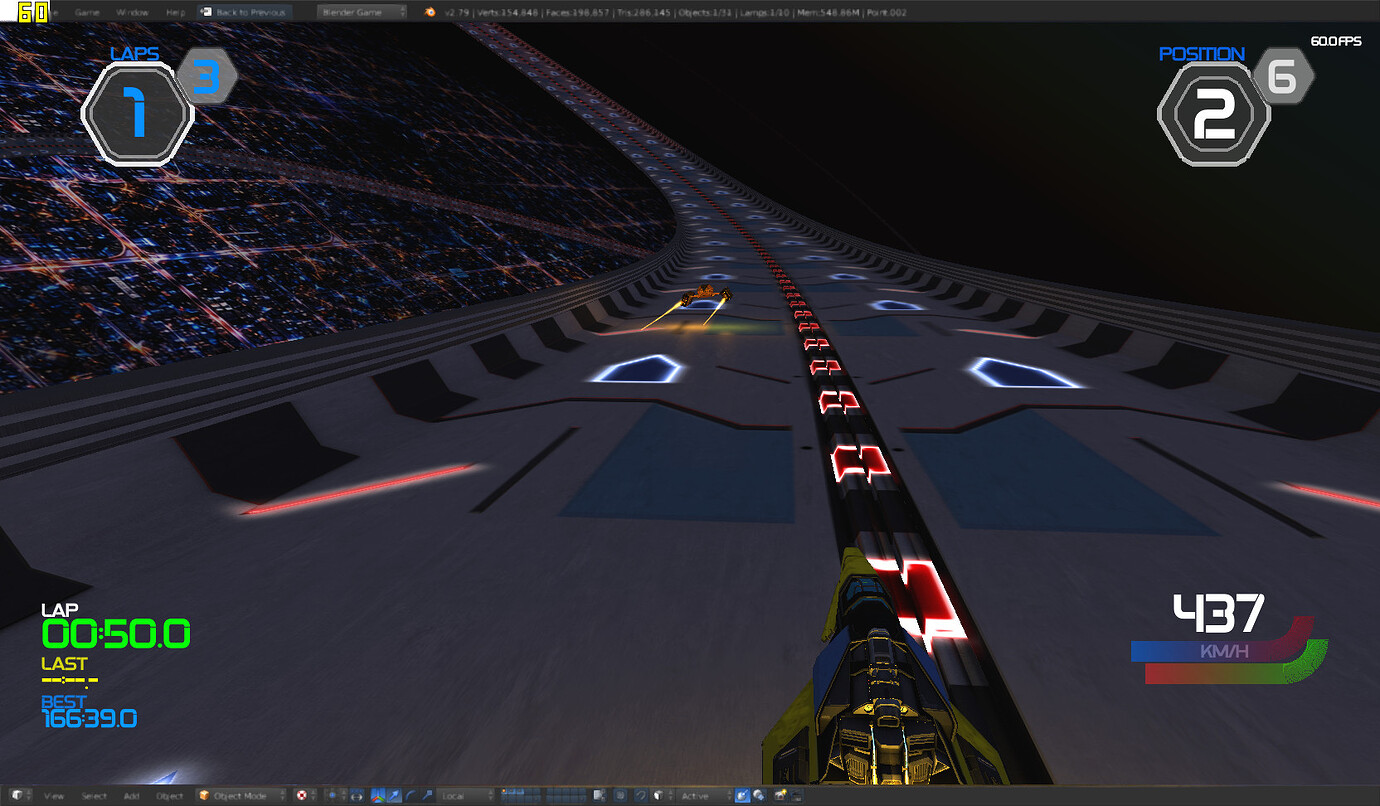 Wipe Out Style Wipeout style Game WIP - Works in Progress and Game Demos - Blender ...