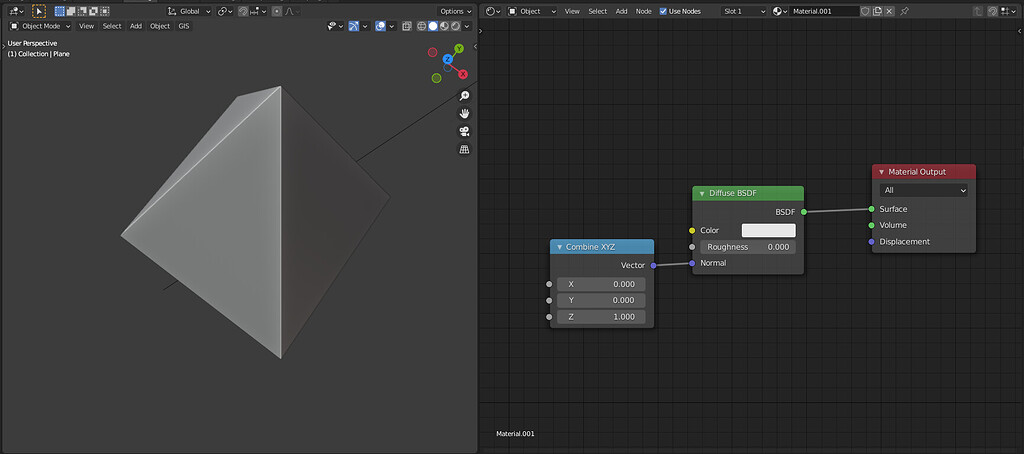 Shader Normal Input: Cycles seems to ignore, Eevee works fine ...