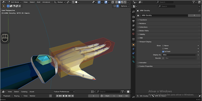 Is it possible to make semi-transparent/see-though bone/rigs ...