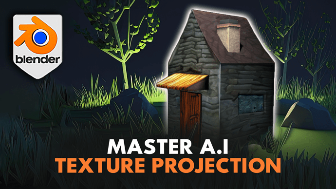 Master A.I. Texture Projection for Blender 3_Main Landscape